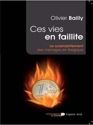 cover image of Ces vies en faillite